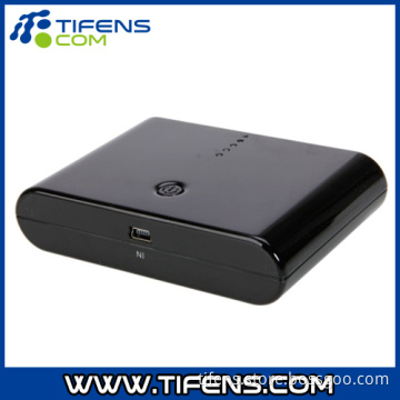 12000mA Rectangular Dual Interface 4LED Power Bank for Mobile Phone/MP3/PSP Black